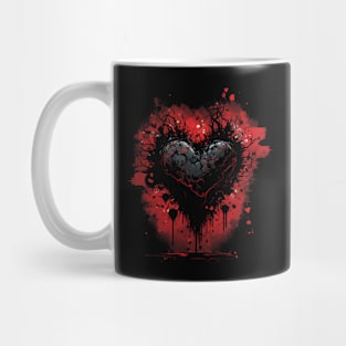 Valentine Day Heart Creepy Beeautiful Mug